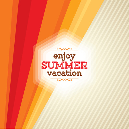 Summer holidays illustration  summer のイラスト素材