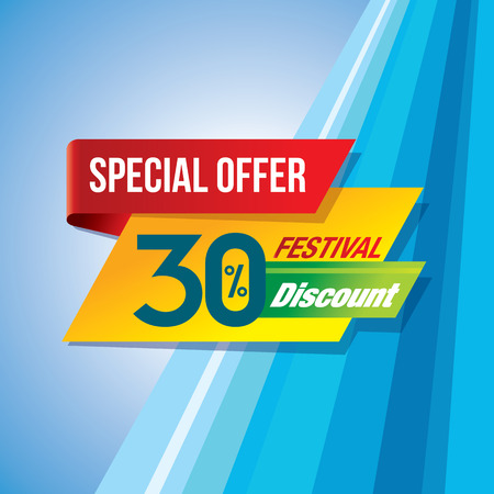 sale shopping background and label for business promotionのイラスト素材