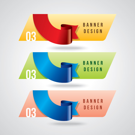 Colorful promotional banner design vector illustrationのイラスト素材