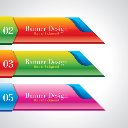 Colorful promotional banner design vector illustrationのイラスト素材