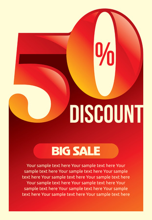 sale shopping background and label for business promotionのイラスト素材