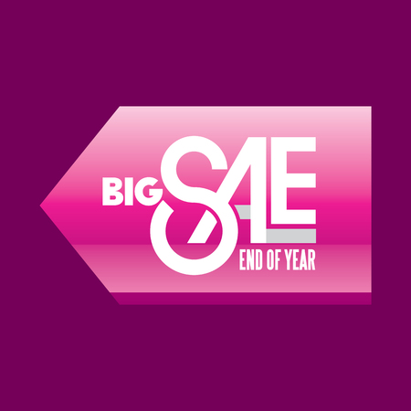 sale shopping background and label for business promotionのイラスト素材