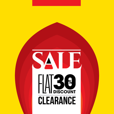 Sale design template vectorのイラスト素材