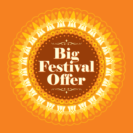 Vector design for Deepawali festival.のイラスト素材