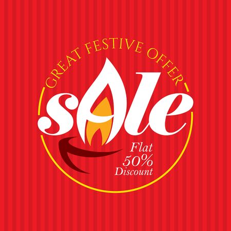Vector design for Deepawali festival.のイラスト素材
