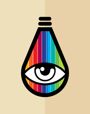 Creative Eye, Concept vectorのイラスト素材