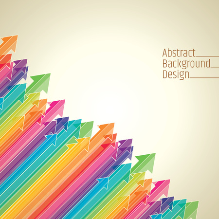 Business Colored arrows vectorのイラスト素材