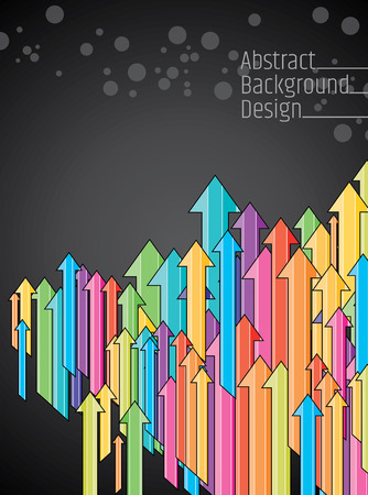 Business Colored arrows vectorのイラスト素材