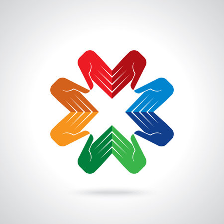 Vector of Teamwork People, Holding - ID:1-62247554 - Royalty Free Image ...