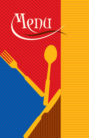 Restaurant menu designのイラスト素材