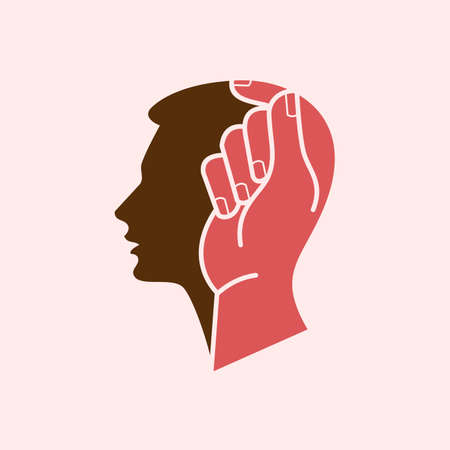 Human care creative concept vectorのイラスト素材