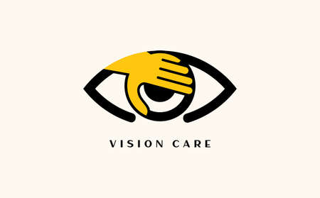 Branding identity corporate eye care vector design.のイラスト素材