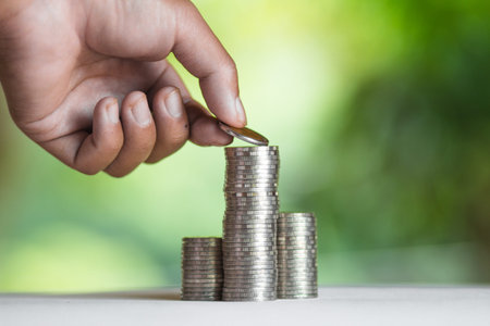 Economy, Investment And Saving Concept