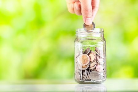 Save money interest concept.の写真素材