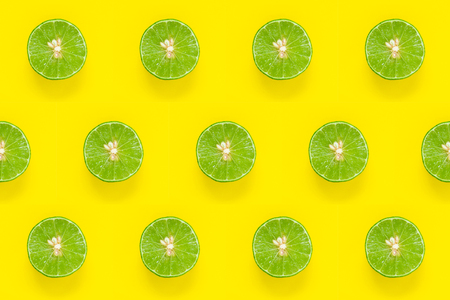 green lemon yellow backgroundの写真素材