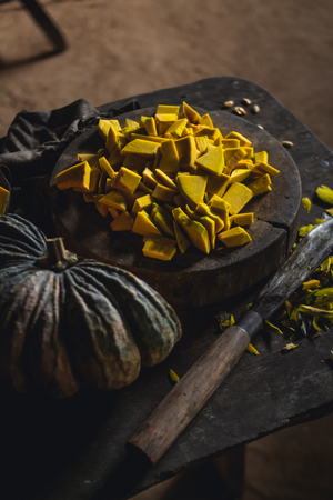 Pumpkin Curry pumpkin cooking foodの写真素材