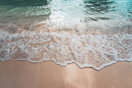 Island and clear water,Travel Beach-Blue sea and rocky mountains,