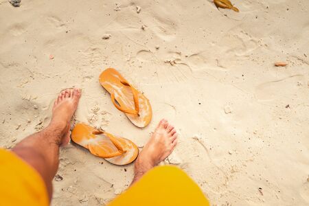 Island and clear water,Travel Beach-Blue sea and rocky mountains,の写真素材