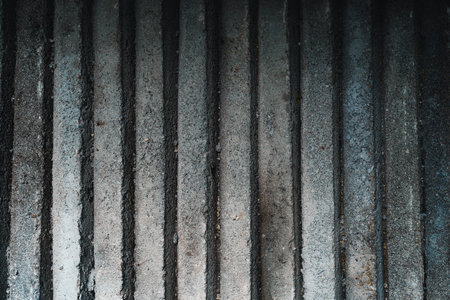 Cement board surfaces are stacked together.