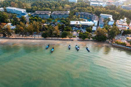 bay and sea in the morning,bay beach and sea in the morning in the tropicsの写真素材