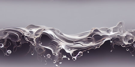 water surface in a stream seamless liquid textureの写真素材