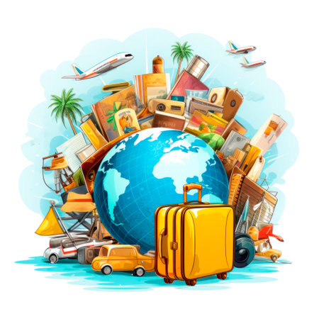 Tourism Agency Management conceptの素材