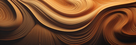 Flowing wave pattern representing material science concept.の素材