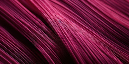 Close-up shot demonstrating material science in fabrics.の素材