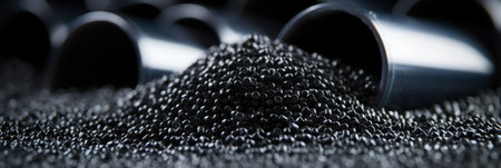 Macro shot of synthetic polyamide material.の素材