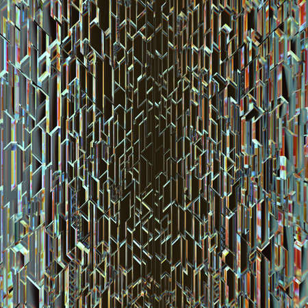 Abstract background texture pattern of tranparency dispersion geometric shapes 3d rendering 3d illustratoinの写真素材