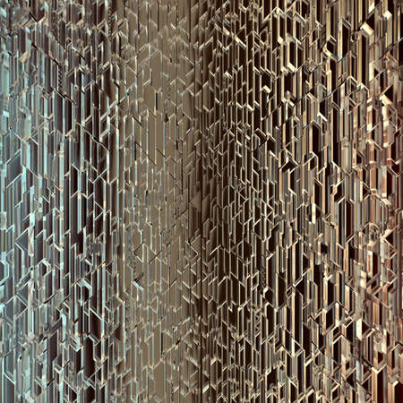 Abstract background texture pattern of tranparency dispersion geometric shapes 3d rendering 3d illustratoinの写真素材