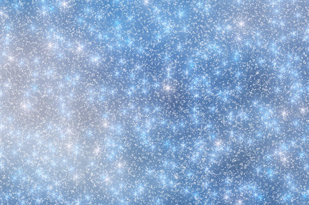 Snow Stars Christmas Background 