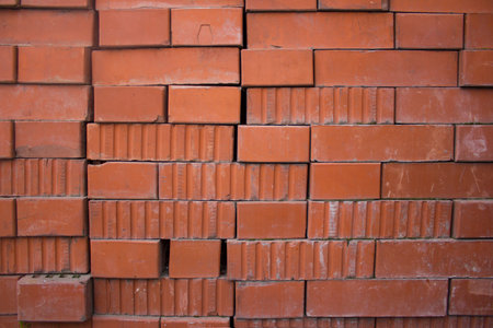 Brick wall texture pattern or brick wall background