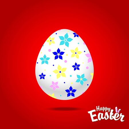 Easter eggs for design of Easter holidays. Vector illustrationのイラスト素材