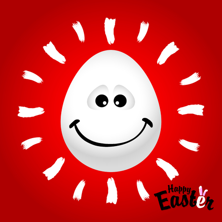 Easter eggs for design of Easter holidays. Vector illustrationのイラスト素材