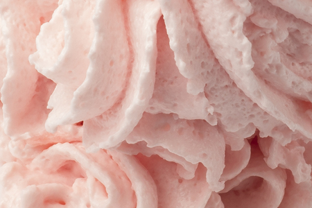 air cream with fresh strawberry flavor, pink color. background textureの写真素材