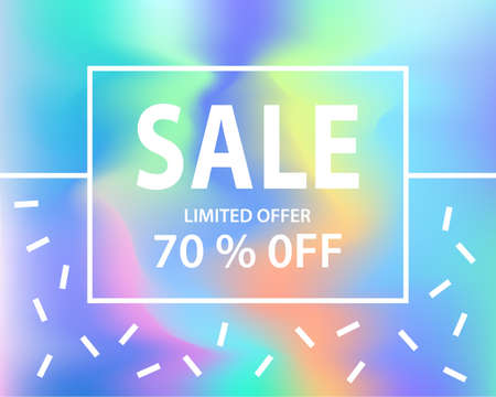 Vector Of Sale Banner Template For Id 81231527 Royalty Free