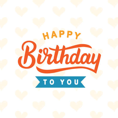 Happy Birthday to Youのイラスト素材