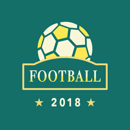 Vector Football Logo Templateのイラスト素材