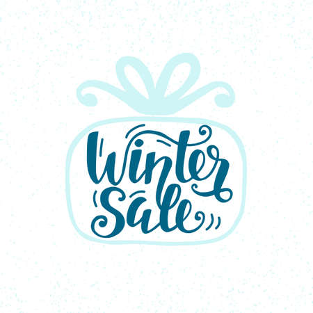 Winter Sale unique bannerのイラスト素材