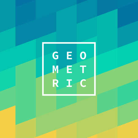 Modern futuristic abstract geometric coverのイラスト素材