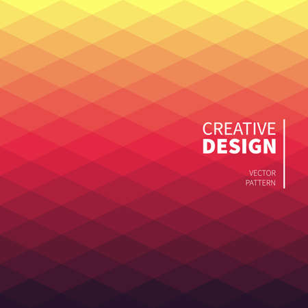 Modern futuristic abstract geometric cover Vector illustration.のイラスト素材