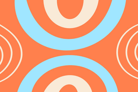 Retro 70s Abstract background vector illustration