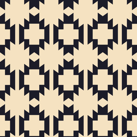 Tribal southwestern native american navajo seamless pattern