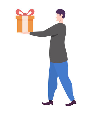 Internet Shopping concept, isolated on a transparent background, flat design vector illustration, for graphic and web designのイラスト素材