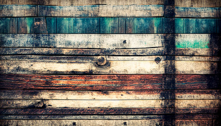 Old wood texture background, Vintage wooden.の素材