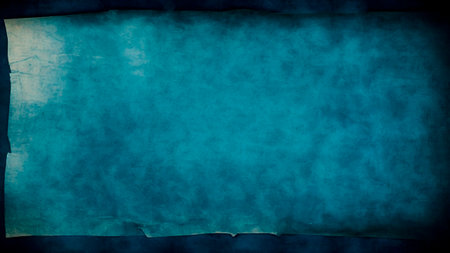 Blue grunge textured background with space for your text. vintage paper.の素材