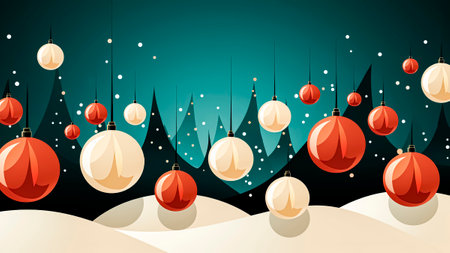 Christmas and New Year background. Christmas and New Year concept.の素材