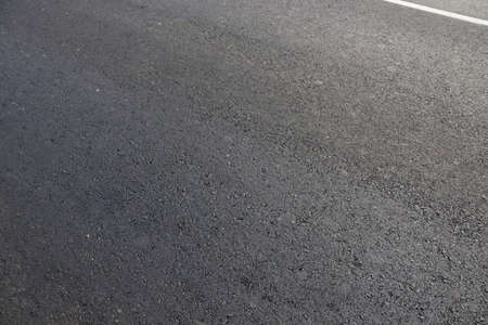Black asphalt road texture background viewの写真素材