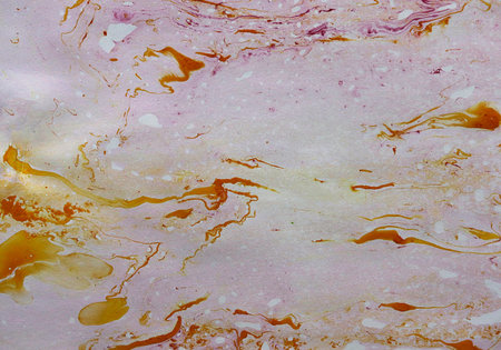 Ink, paint. Closeup abstract painting background. Highly-textured oil paint.